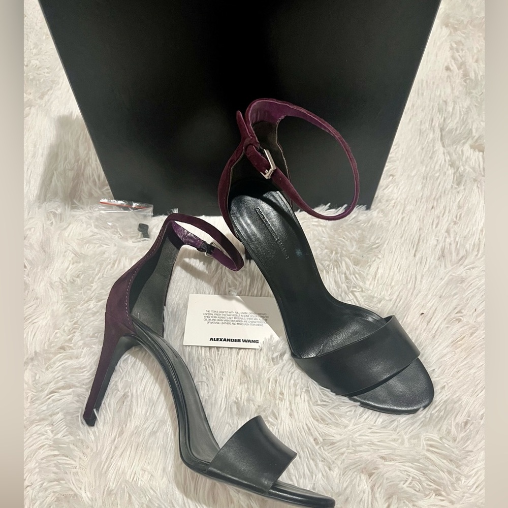 Alexander Wang Suede and leather sandals